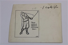 Original Drawing For An Alex Morrison Instruction Article 