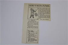 Original Drawing For An Alex Morrison Instruction Article 