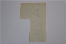 Original Drawing For An Alex Morrison Instruction Article 