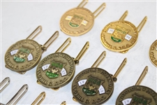 Run Of 18 Consecutive Years 1990-2007 Unused Money Clips From Western Opens