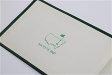 1967 Augusta National GC Masters Tournament Gift - Address Book in Original Box