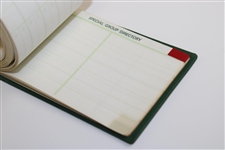 1967 Augusta National GC Masters Tournament Gift - Address Book in Original Box