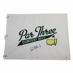 Ted Potter Jr. Signed 2013 Masters Par Three Embroidered Flag JSA #K03010