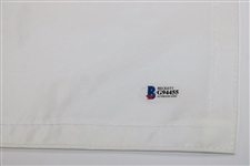 Jon Rahm Signed Dubai Duty Free Irisih Open Flag BECKETT #G94455