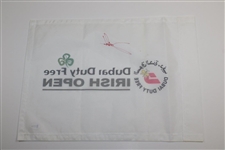 Jon Rahm Signed Dubai Duty Free Irisih Open Flag BECKETT #G94455