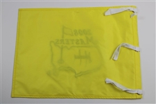 Trevor Immelman Signed 2008 Masters Tournament Embroidered Flag JSA ALOA