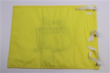 Bubba Watson Signed 2014 Masters Tournament Embroidered Flag BECKETT #G94453