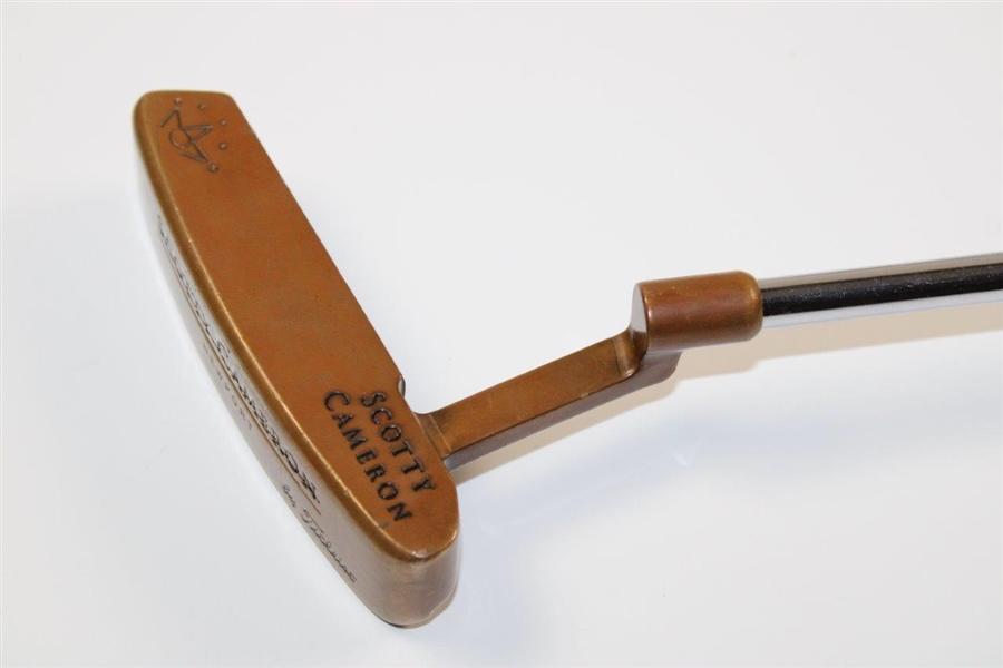 Scotty Cameron's Personal Authentic Newport Beach Copper Putter with COA #A-005501