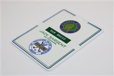 Sam Snead's 1981 PGA Championship at Atlanta Athletic Club Competitor Bag Tag