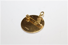 Sam Snead's 1988 PGA Tour 12kt Gold Filled Pin