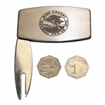 Sam Sneads 1972 Bing Crosby National Pro-Am Knife with Two (2) Ball Markers Tool