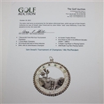 Sam Snead's Tournament of Champions 14kt Pin/Pendant