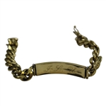 Sam Snead's Personal 'S.J.S' Engraved 12kt Gold Filled Bracelet
