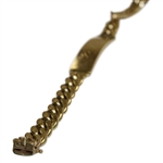 Sam Snead's Personal 'S.J.S' Engraved 12kt Gold Filled Bracelet