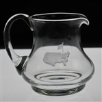 Sam Sneads Personal Masters Tournament Logo Crystal Glass Pitcher