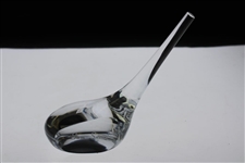Sam Snead's Personal Wilson 'Sam Snead' Large Leaded Crystal Art Glass Golf Club Paperweight