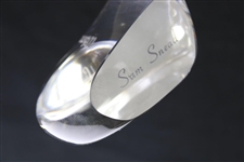 Sam Snead's Personal Wilson 'Sam Snead' Large Leaded Crystal Art Glass Golf Club Paperweight