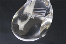 Sam Snead's Personal Wilson 'Sam Snead' Large Leaded Crystal Art Glass Golf Club Paperweight