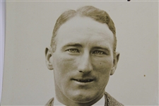 1924 Arthur Havers 'British Open Champion Conquers American Champion' Early Wire Photo