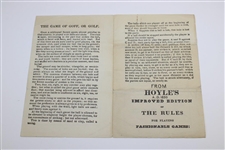 1950 Southern Sr. Golf Assoc. Booklet, 1948 Seniors Golf Society Booklet, & The Golf Log Book