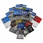 2013 US Open at Merion GC Program, Ticket Set, Spec Guide & Pairing Sheets