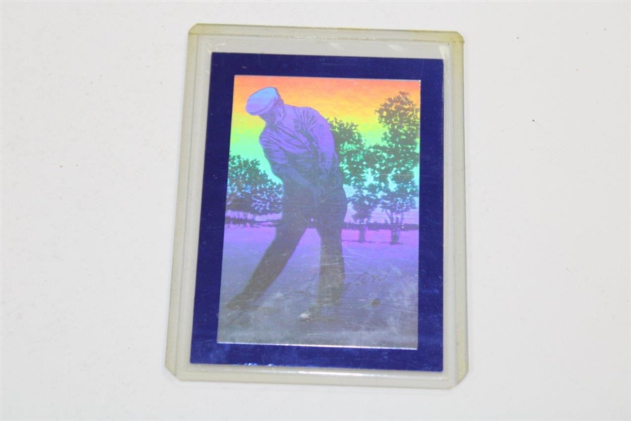 Arnold Palmer Hologram Golf Card with Two (2) Ben Hogan Hologram Golf Cards