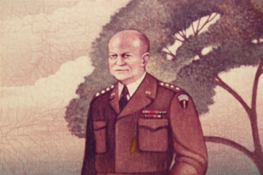 Dwight D Eisenhower Illustration by Paul Davis