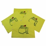 2010, 2012, 2014 & 2018 Masters Tournament Embroidered Flags