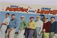 1953 'The Caddy' Movie 11x14 Lobby Card #1 - Pros with Martin & Lewis in Lineup