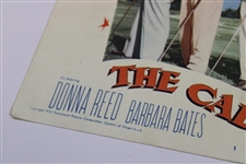 1953 'The Caddy' Movie 11x14 Lobby Card #1 - Pros with Martin & Lewis in Lineup