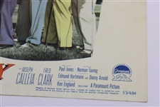 1953 'The Caddy' Movie 11x14 Lobby Card #1 - Pros with Martin & Lewis in Lineup
