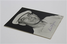 Ben Hogan Signed B&W Photo on Board JSA ALOA