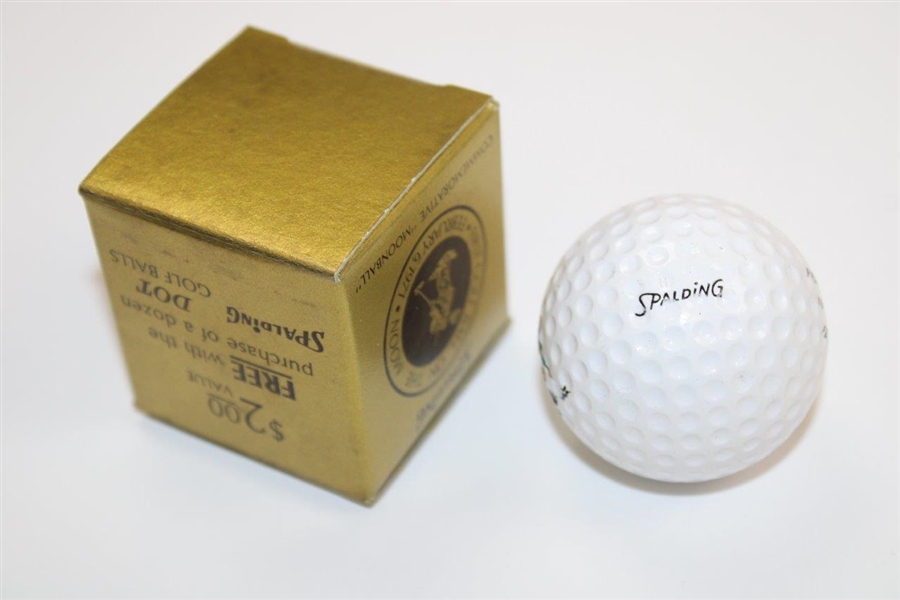 Dozen (12) Spalding Commemorative Moonball Ltd Ed Golf Balls in Original Box/Boxes