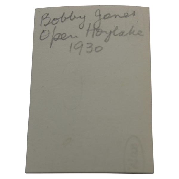 Bobby Jones 1930 OPEN at Hoylake Original Photo