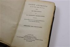 1838 Delineations of St. Andrews 'As It Was And As It Is' 3rd Ed. Book by Dr. Grierson