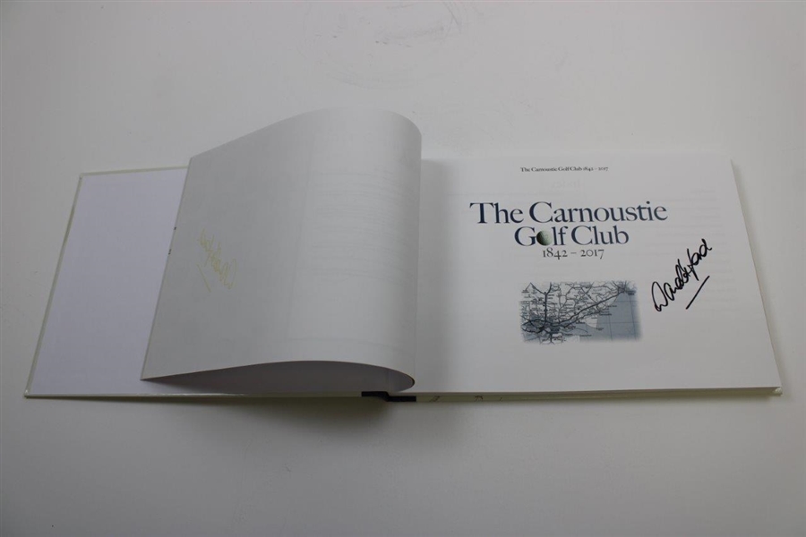 1842-2017 'The Carnoustie Golf Club' 1st Ed. Book Signed by Author Donald Ford