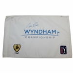 Patrick Reed Signed Wyndham Championship Flag - 1st Win in 2013 JSA ALOA