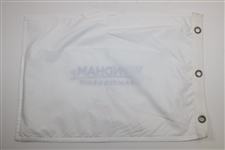 Sergio Garcia Signed Wyndham Championship Flag JSA ALOA