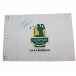 Woody Austin Signed Sanderson Farms Championship Flag JSA ALOA