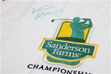Woody Austin Signed Sanderson Farms Championship Flag JSA ALOA