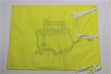 Bubba Watson Signed 2012 Masters Flag JSA ALOA