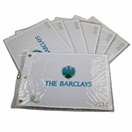 Lot of Seven (7) Unsigned 2013 The Barclays Pin Flags 