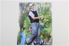 Nine (9) Signed 11x14 Trophy Presentation Photos - One Chip Beck '59' Mid-Swing JSA ALOA