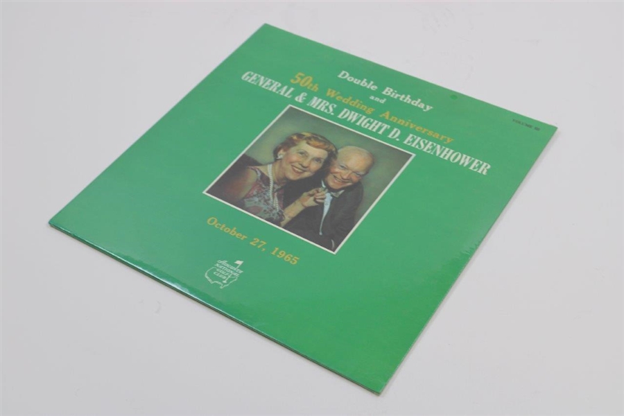 1965 Masters President Eisenhower Birthday/Wedding Anniversary Unopened Record Album