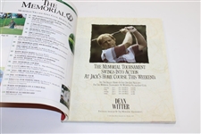 Jack Nicklaus Signed 1995 Memorial Tournament Official Program JSA ALOA