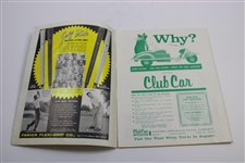 1964 Masters Week 'April in Augusta' Magazine - Palmer's Final Masters Win