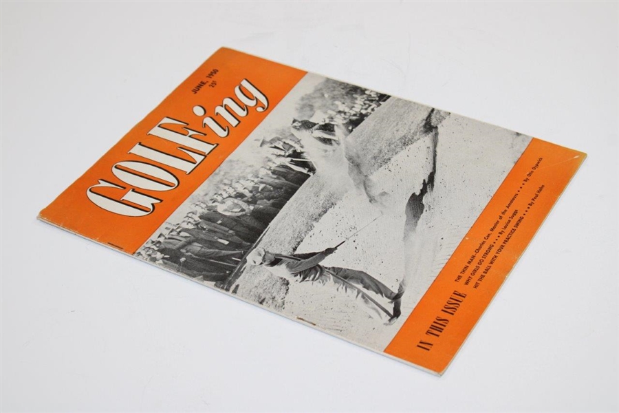 1950 'GOLFing' Magazine with Ben Hogan Cover - June