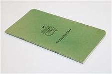 Classic Augusta National Golf Club Course Yardage Book Compiled by George Lucas