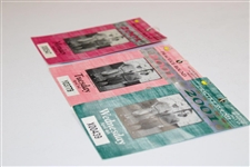 2001 Masters Tournament Monday, Tuesday & Wednesday Tickets - Tiger Woods Winner