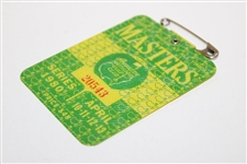 1980 Masters Tournament SERIES Badge #20543 - Seve Ballesteros Winner